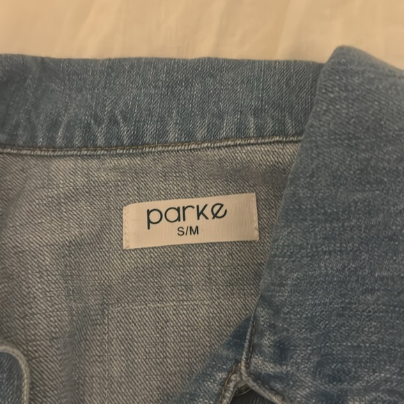 COPY - Parke Oversized Denim Jacket - Size S/M - Picture 3 of 4